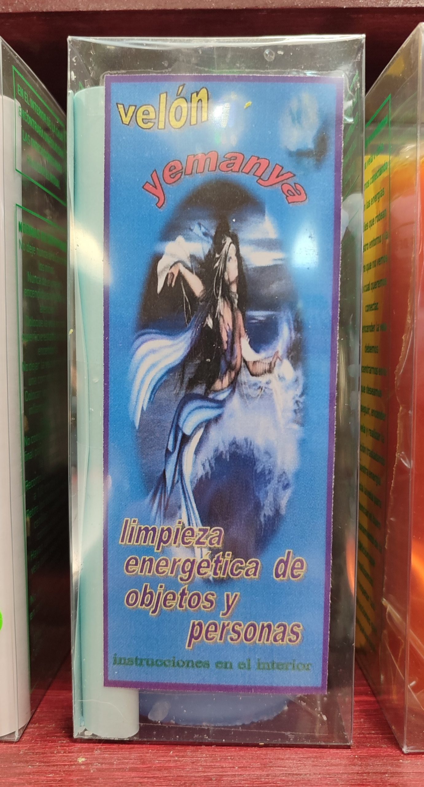 Velón Yemanjá para limpiezas
